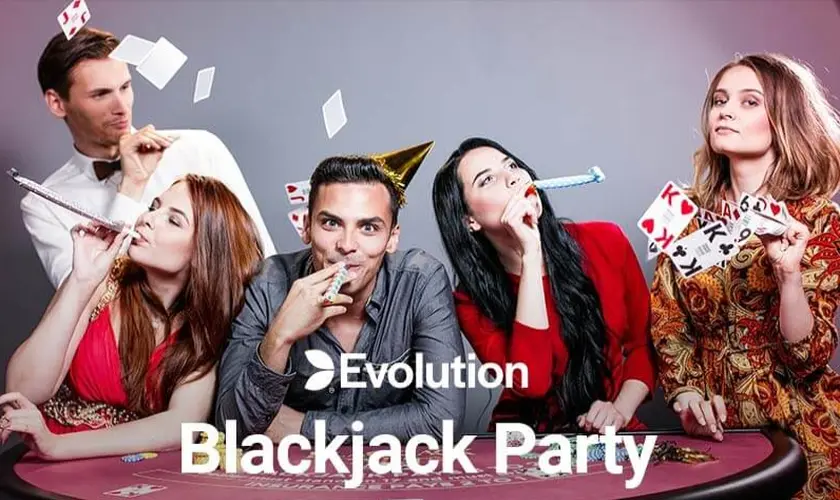 Blackjack varianten: Blackjack Party van Evolution